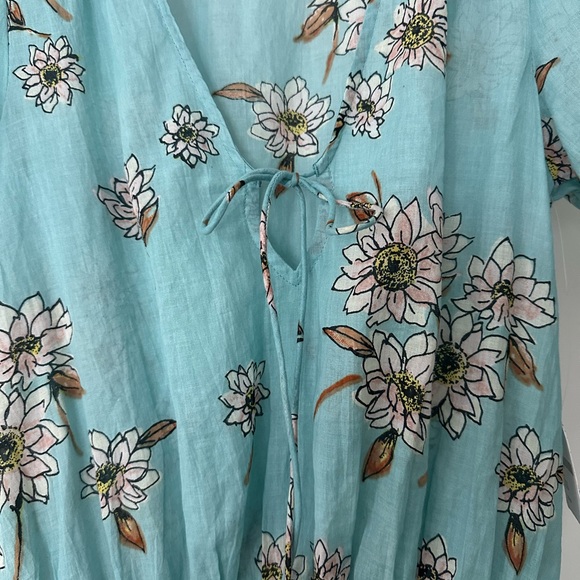 Free People, on the road printed bodysuit - Picture 6 of 11